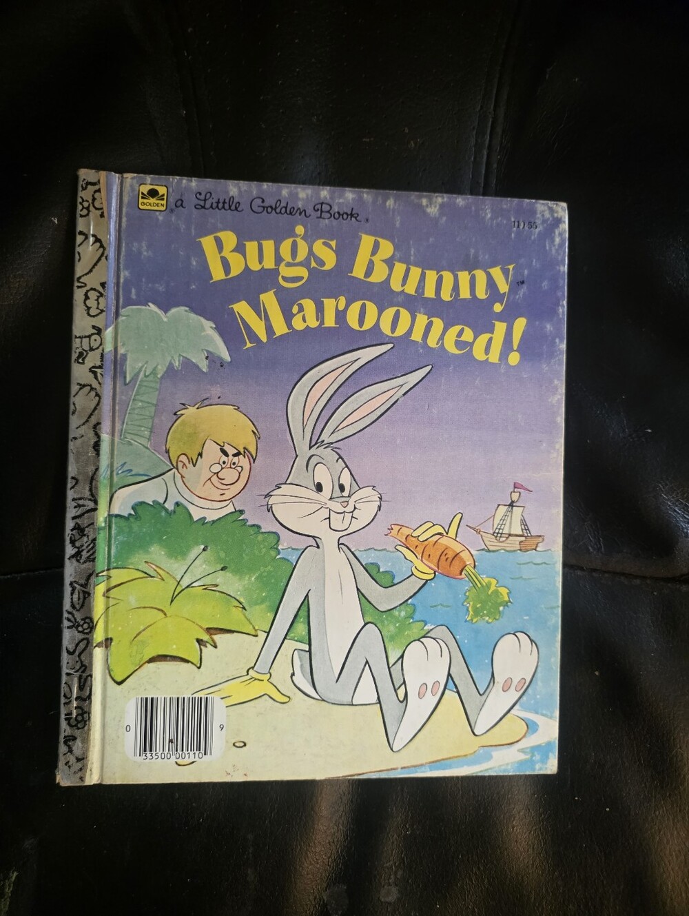 A Little Golden Book - Bugs Bunny Marooned! 1985 Vintage!